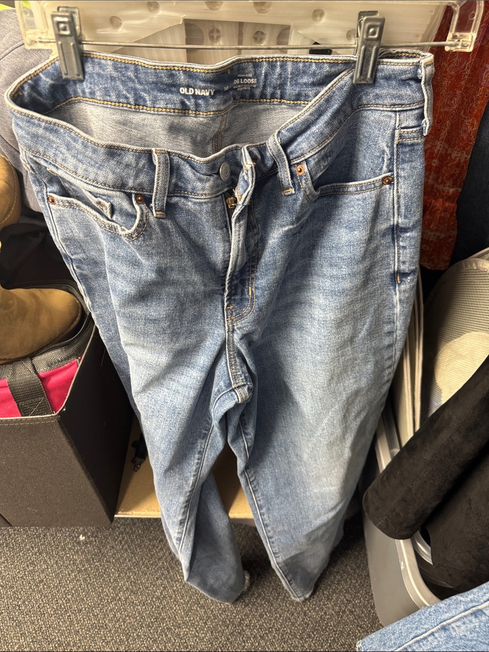 Old navy OG loose jeans size 10 // 100225